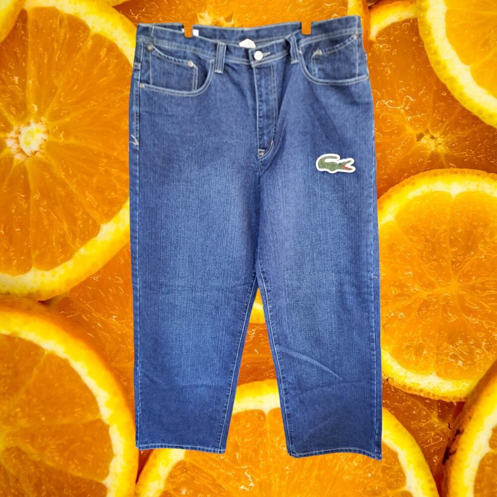 Lacoste Jeans with Alligator Logo Patch Size 40‎